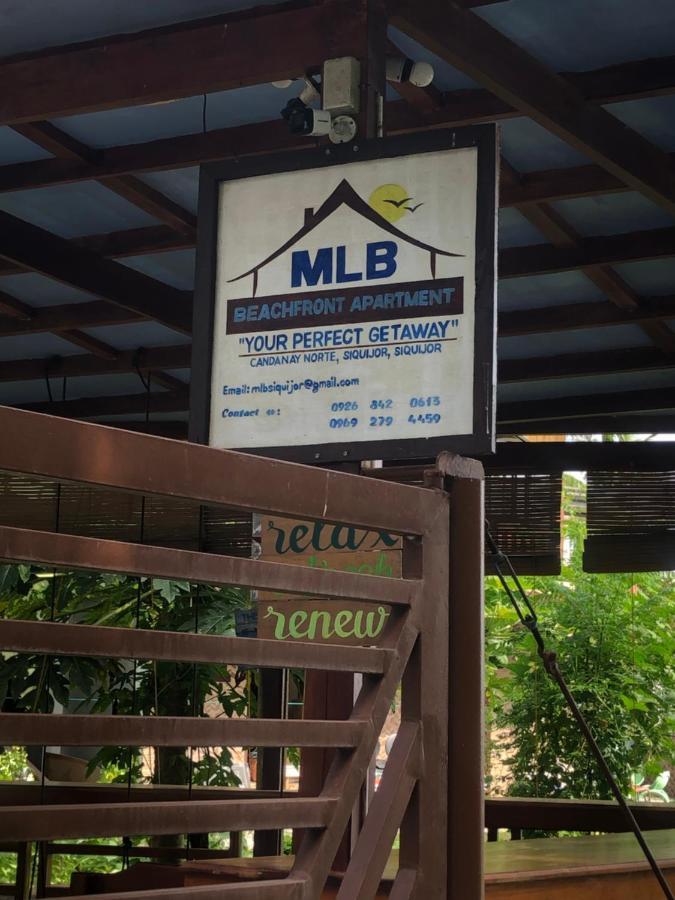 Mlb Beachfront Apartment Siquijor Eksteriør bilde